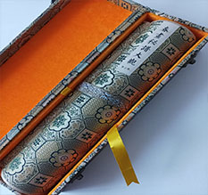 沁水书画装裱案例